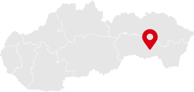 Koratex Košice na mape