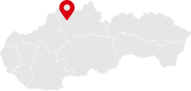 Koratex Žilina na mape