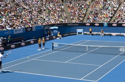 Plexipave oficiálny povrch Australian Open